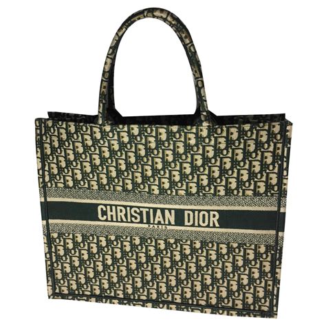 dior book tote green|christian dior book tote 2021.